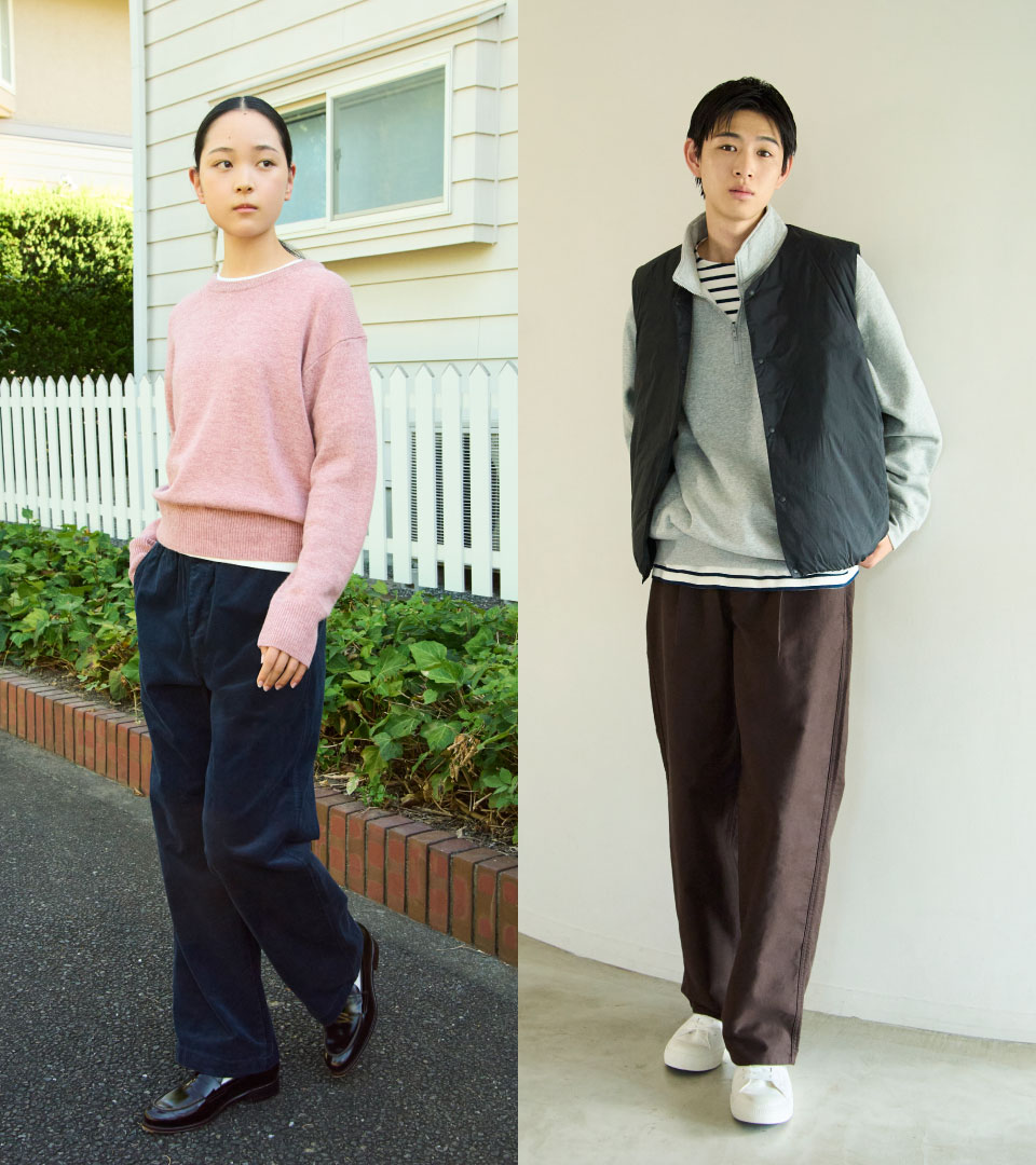 겨울의 시작, 포근한 온기를 전하는 25AW 아이템 어느 날씨에도 자연스럽게 어울리는 MUJI 아이템을 활용해 편안하면서도 감각적인 스타일링을 완성해 보세요.